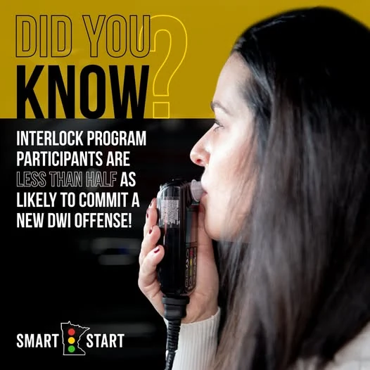 Interlock program participants are less than half as likely to commit a new DWI offense