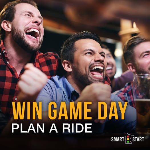 Win game day, plan a ride — Smart Start MN